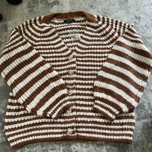 Fore Striped Sweater